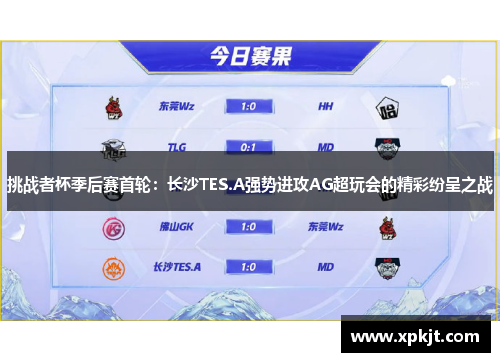 挑战者杯季后赛首轮：长沙TES.A强势进攻AG超玩会的精彩纷呈之战